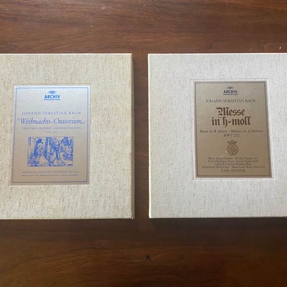 Johann Sebastian Bach Records - Picture 1 of 3